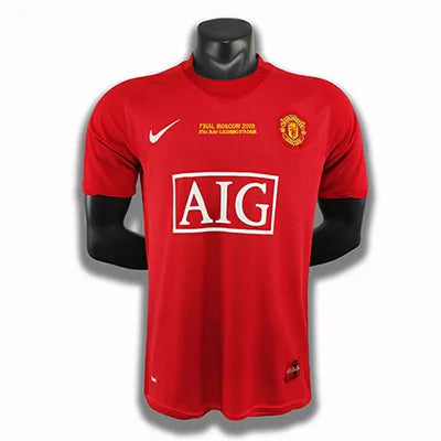 2007-2008 Manchester United Home UCL Final jersey